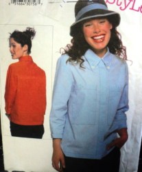 6359 JUNIOR SZ 1/2-7/8 BUTTON COLLAR 3/4 SLVS SHIRT PATTERN
